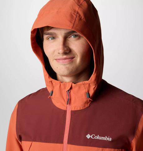 Columbia Mens Boulder Falls Jacket - Tuscan / Spice
