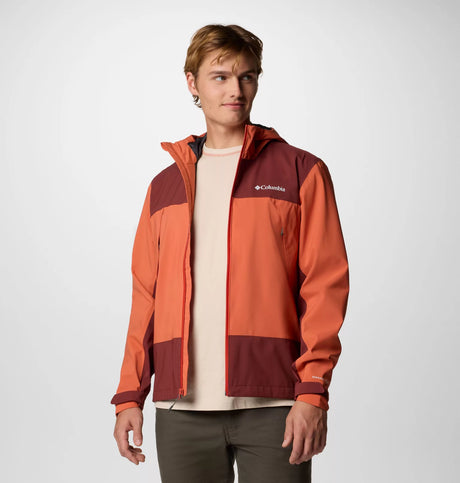 Columbia Mens Boulder Falls Jacket - Tuscan / Spice