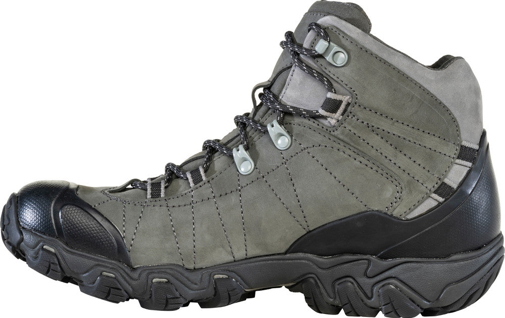 Oboz Footwear Mens Bridger Mid Waterproof Boot - Charcoal