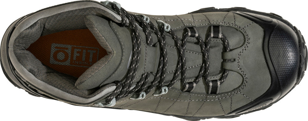 Oboz Footwear Mens Bridger Mid Waterproof Boot - Charcoal