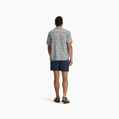 Royal Robbins Mens Camino Pucker Short Sleeve - Lion Caledonia Print