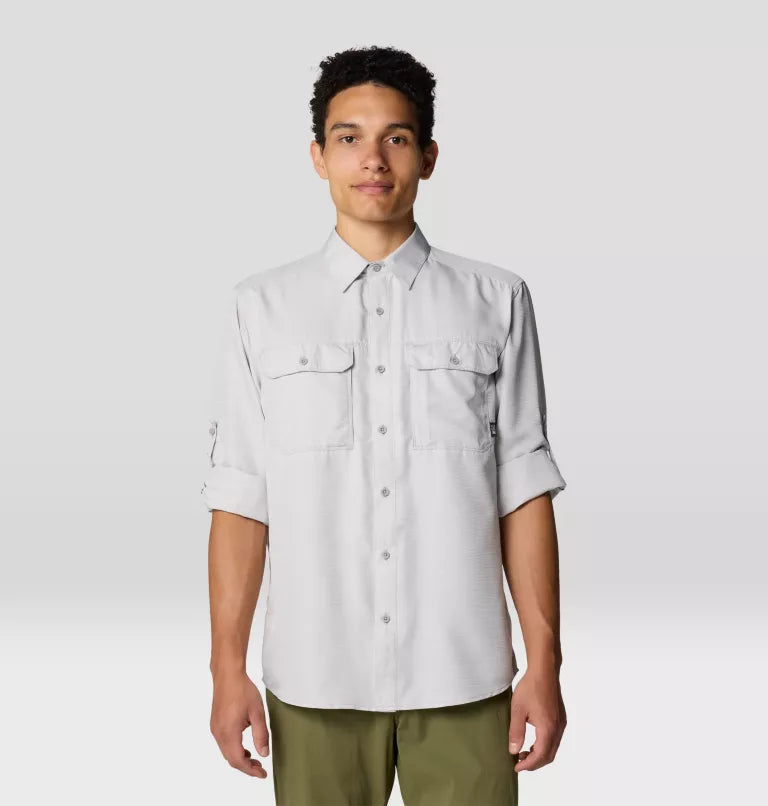 Mountain Hardwear Mens Canyon Long Sleeve Shirt - Light Dunes