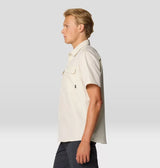 Mountain Hardwear Mens Canyon Short Sleeve - Stone