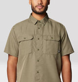 Mountain Hardwear Mens Canyon Short Sleeve - Stone Green