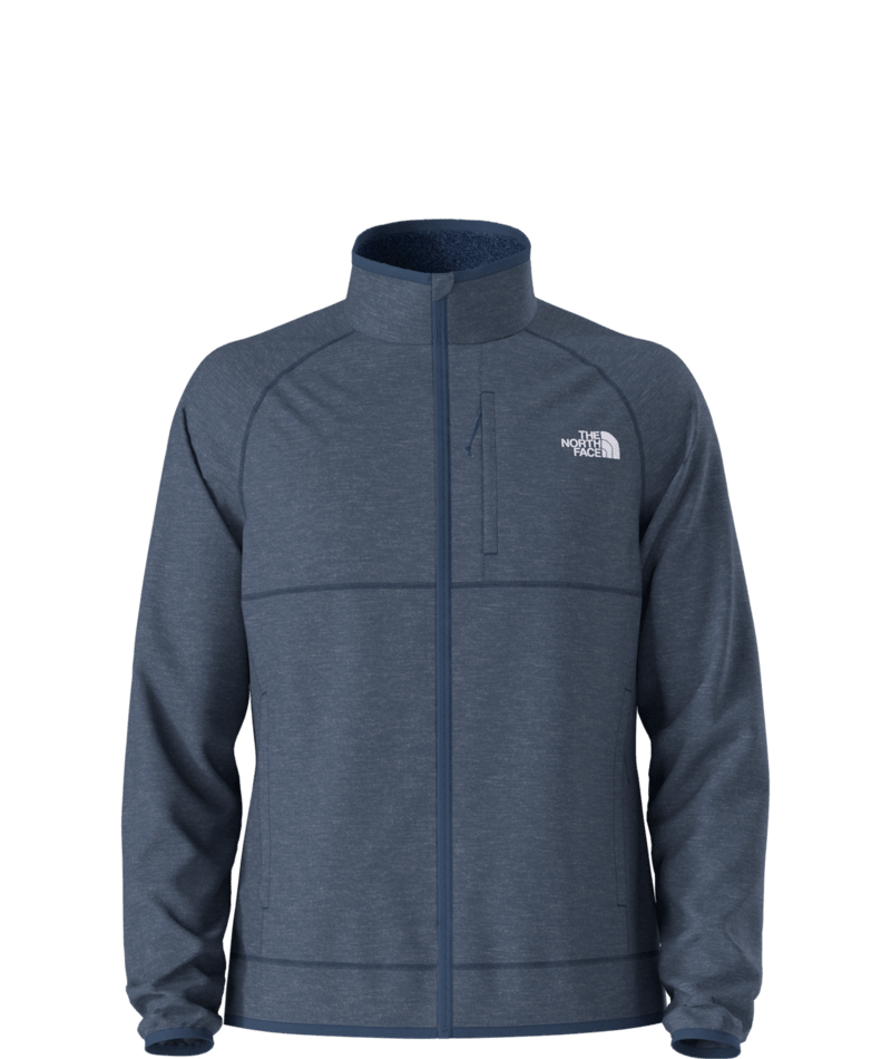 The North Face Mens Canyonlands Full Zip - Shady Blue Heather / NPF