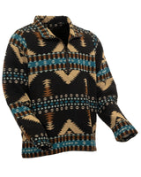 Outback Trading Co. Men's Charlie Henley - Black Aztec