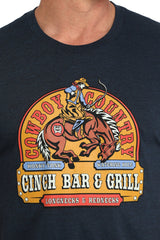 Men's Cinch Bar and Grill Tee - Navy - (MTT1690651)