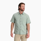 Royal Robbins Mens Desert Pucker Dry Short Sleeve - Sage Leaf