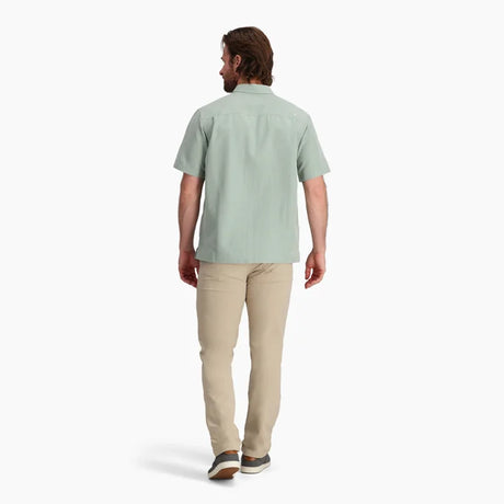 Royal Robbins Mens Desert Pucker Dry Short Sleeve - Sage Leaf