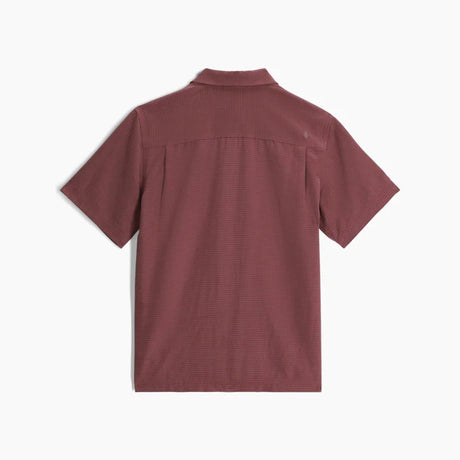Royal Robbins Mens Desert Pucker Dry Short Sleeve - Wild Rhubarb