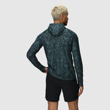 Outdoor Research Mens Echo Printed Hoodie - Dark Navy Atoms