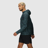 Outdoor Research Mens Echo Printed Hoodie - Dark Navy Atoms