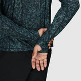 Outdoor Research Mens Echo Printed Hoodie - Dark Navy Atoms