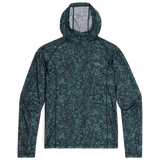 Outdoor Research Mens Echo Printed Hoodie - Dark Navy Atoms
