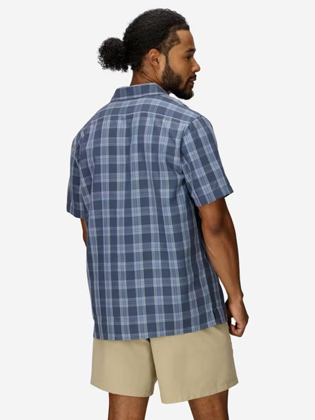 Marmot Mens Eldridge Novelty Classic Short Sleeve - Thunderhead Oliver Plaid