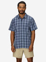 Marmot Mens Eldridge Novelty Classic Short Sleeve - Thunderhead Oliver Plaid Thunderhead Oliver Plaid