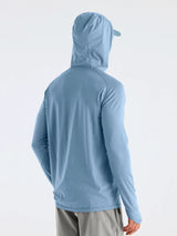 Free Fly Apparel Mens Elevate Hoodie - Blue Fog