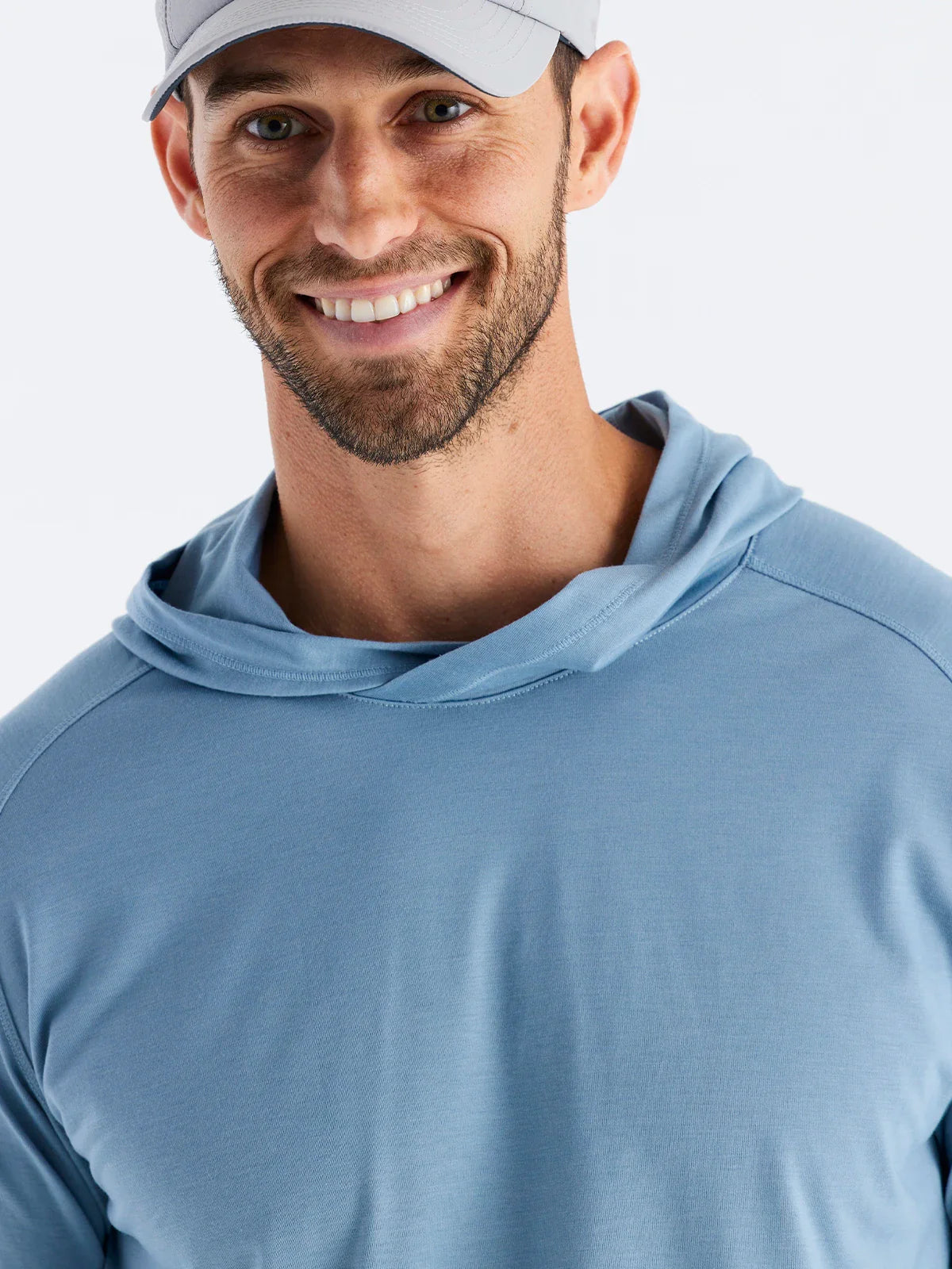 Free Fly Apparel Mens Elevate Hoodie - Blue Fog