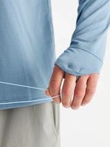 Free Fly Apparel Mens Elevate Hoodie - Blue Fog