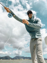 Free Fly Apparel Mens Elevate Lightweight Hoodie - Stormy Sea