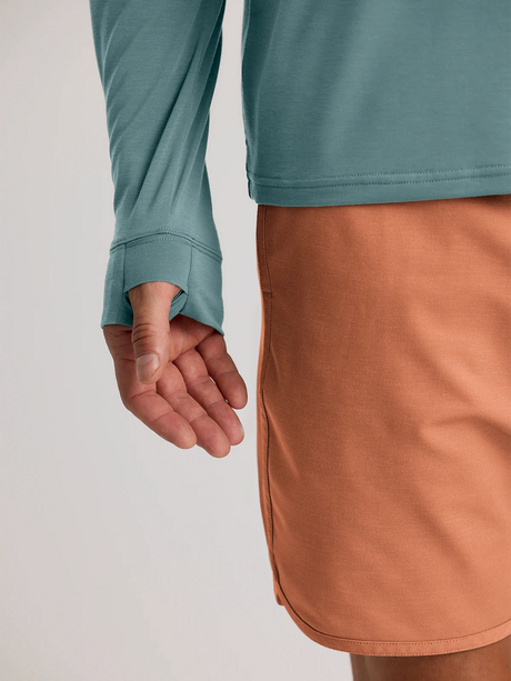 Free Fly Apparel Mens Elevate Lightweight Hoodie - Stormy Sea