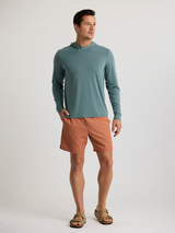 Free Fly Apparel Mens Elevate Lightweight Hoodie - Stormy Sea