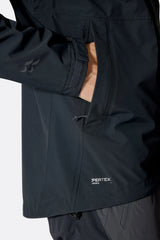 Rab Mens Firewall Waterproof Jacket - Light Khaki