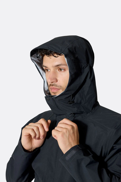 Rab Mens Firewall Waterproof Jacket - Light Khaki