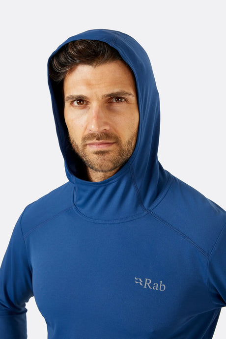 Rab Mens Force Hoody - Tempest Blue / Orion Blue