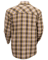 Outback Trading Co. Men's Greyson Shirt - Brown Plaid