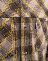 Outback Trading Co. Men's Greyson Shirt - Brown Plaid