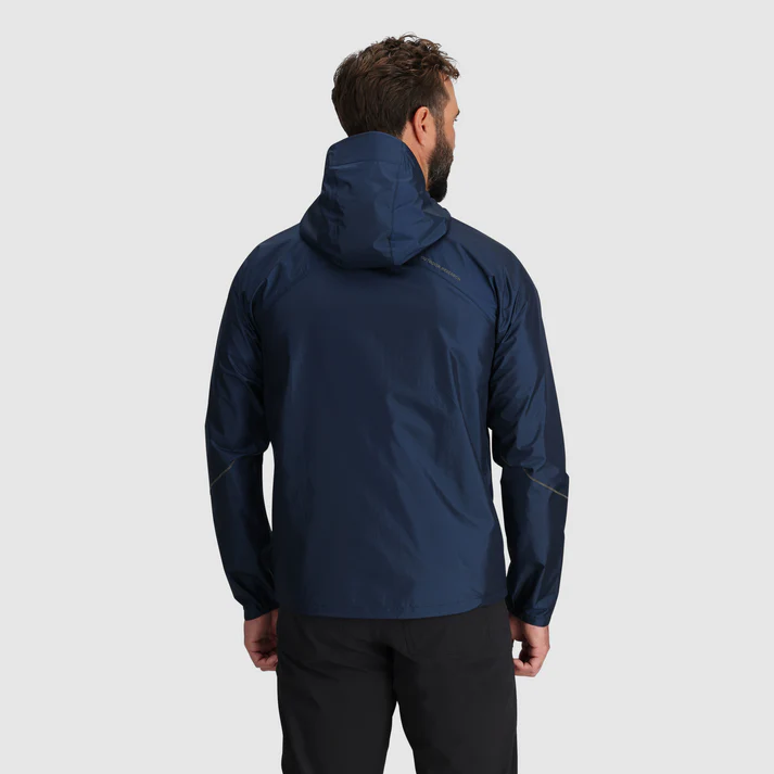 Outdoor Research Mens Helium Rain Ultralight Jacket - Cenote
