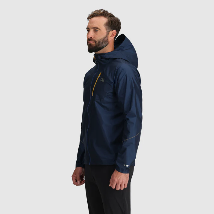 Outdoor Research Mens Helium Rain Ultralight Jacket - Cenote