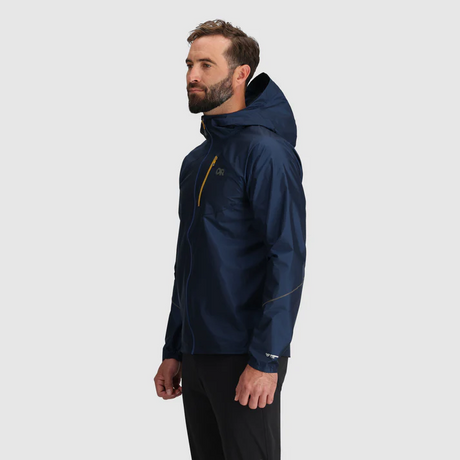 Outdoor Research Mens Helium Rain Ultralight Jacket - Cenote