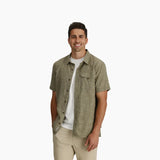 Royal Robbins Mens Hempline Spaced Short Sleeve - Fiddlehead