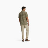 Royal Robbins Mens Hempline Spaced Short Sleeve - Fiddlehead