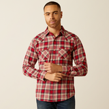 Ariat Men's Herschel Retro Fit Shirt - Chili Pepper