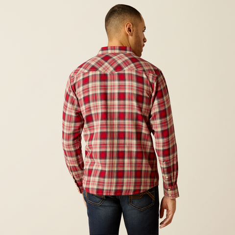 Ariat Men's Herschel Retro Fit Shirt - Chili Pepper