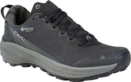 Oboz Footwear Mens Katabatic LT Low GTX Waterproof Shoe - Black Sea