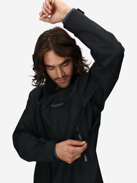 Marmot Mens Minimalist Pertex Rain Jacket - Black