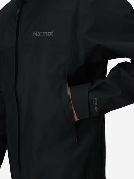Marmot Mens Minimalist Pertex Rain Jacket - Black