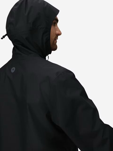 Men's Minimalist Pertex Rain Jacket - Black