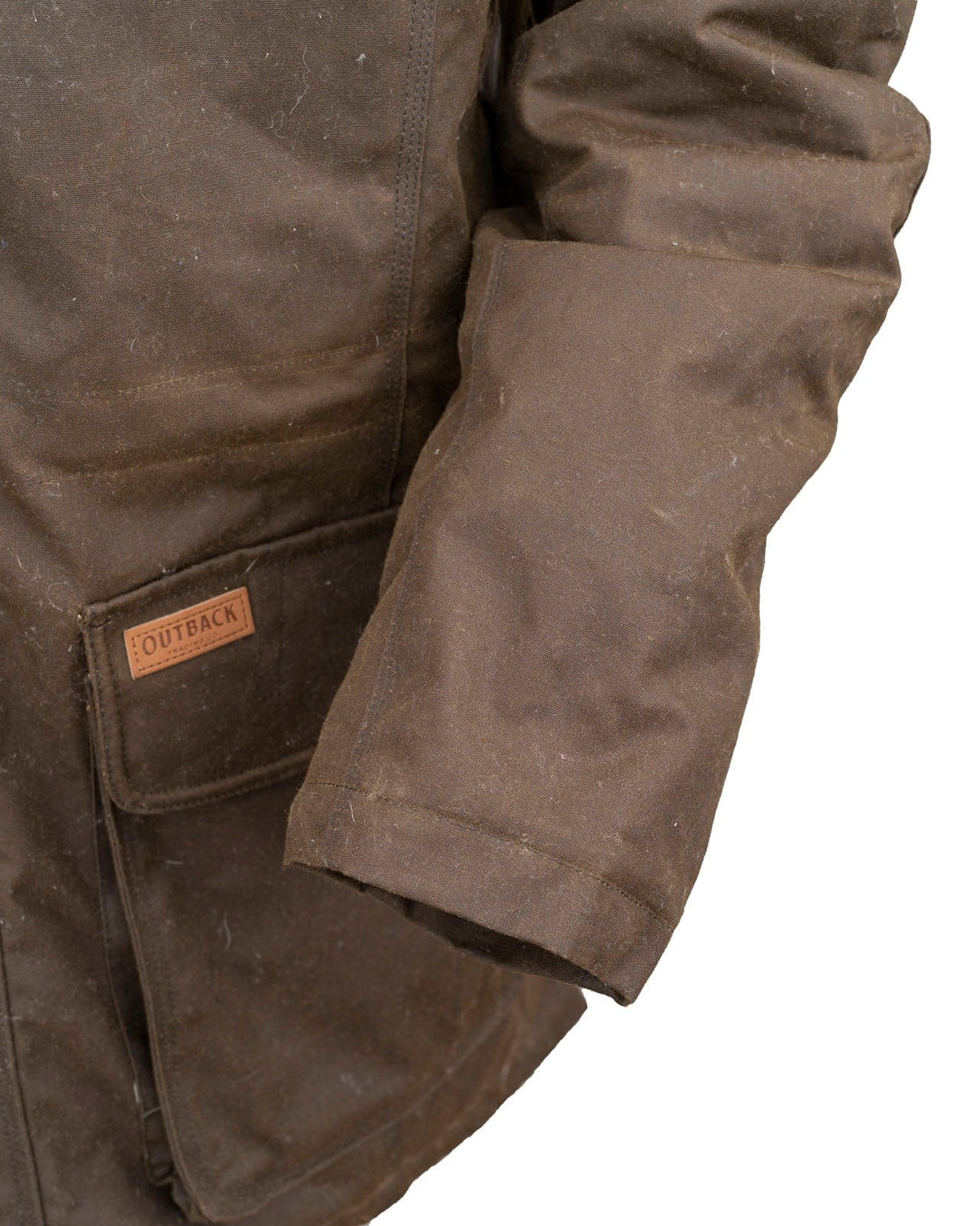 Outback Trading Co. Men's Nolan Oilskin Jacket - Bronze