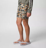 Columbia Mens PFG Rambler Printed Water Shorts - Fossil Deltahunter Camo