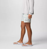 Columbia Mens PFG Rambler Printed Water Shorts - Lemon Wash Marlin Palms