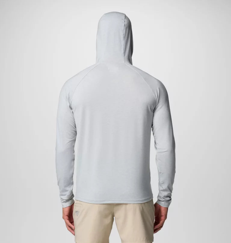 Columbia Mens PFG Uncharted Hoodie - Cool Grey Heather
