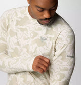 Columbia Mens PFG Uncharted Long Sleeve Shirt - Stone Swamplands
