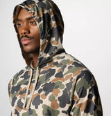 Columbia Mens PFG Wild Cast Camp Hoodie - Fossil Deltahunter Camo