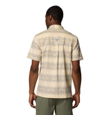 Columbia Mens PFG Wild Cast Camp Shirt - Lemon Wash Traveler