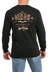 Men's Pistol Cinch Tee - Black - (MTK1721016)